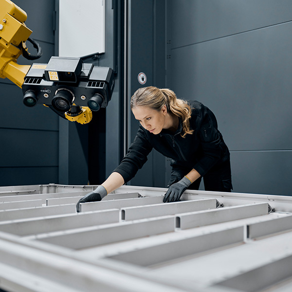 Optical measurement with 3D measuring machine