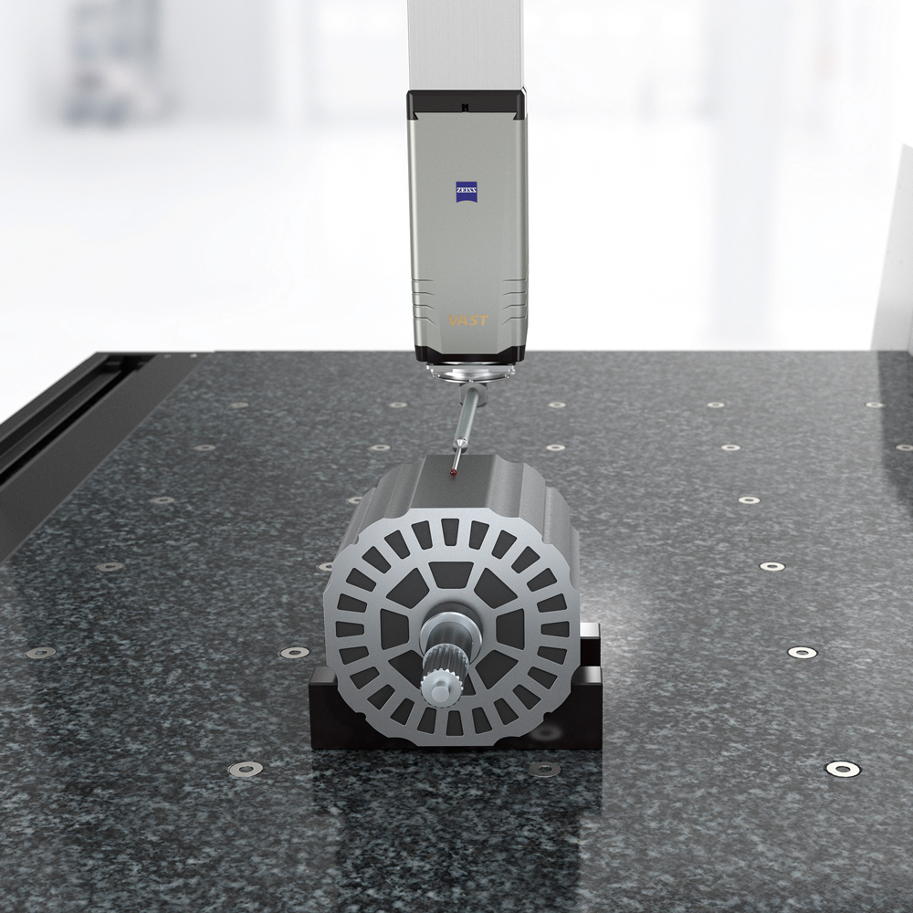 Rotor dimensions measurement