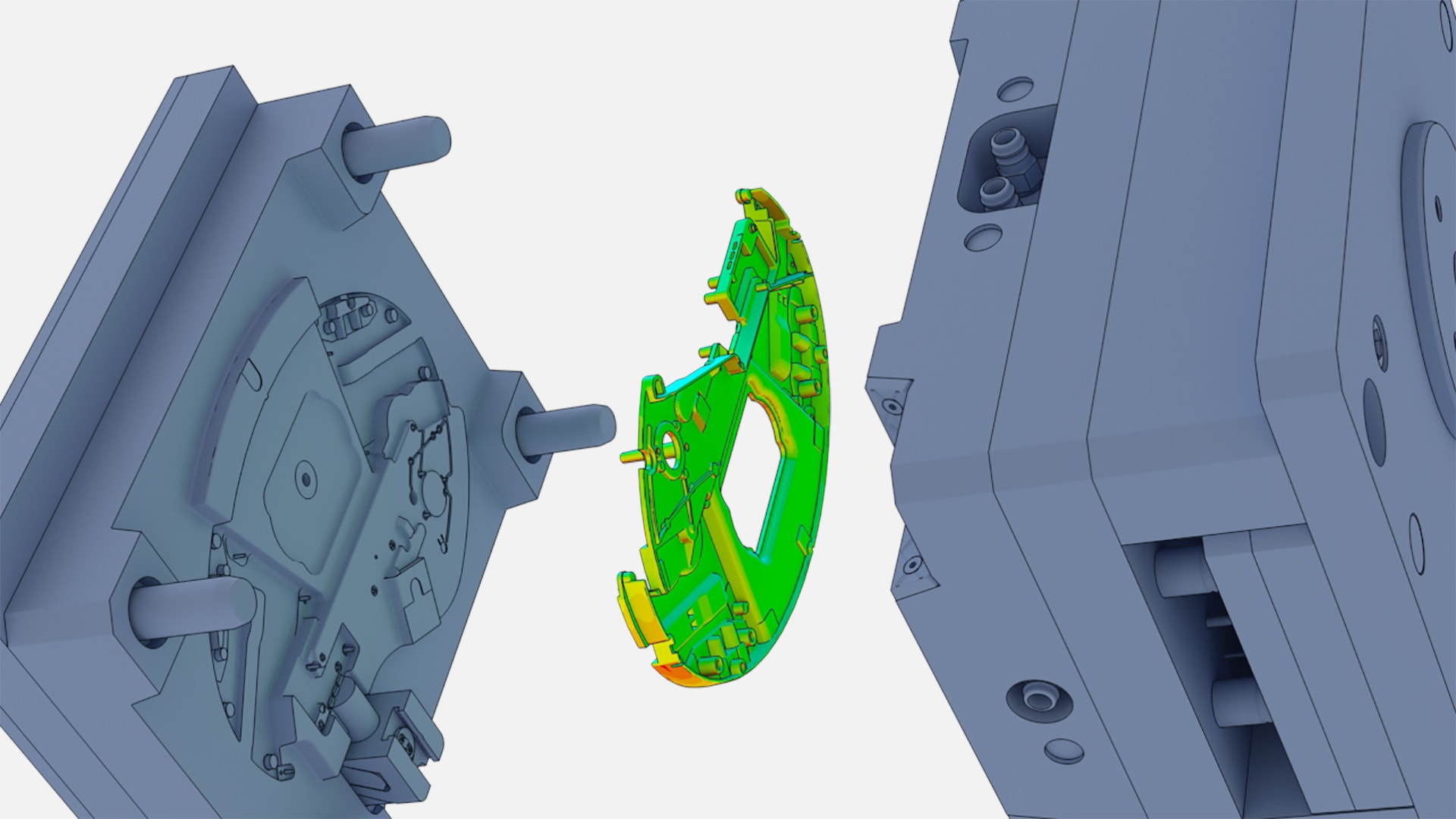 Virtual assembly of components