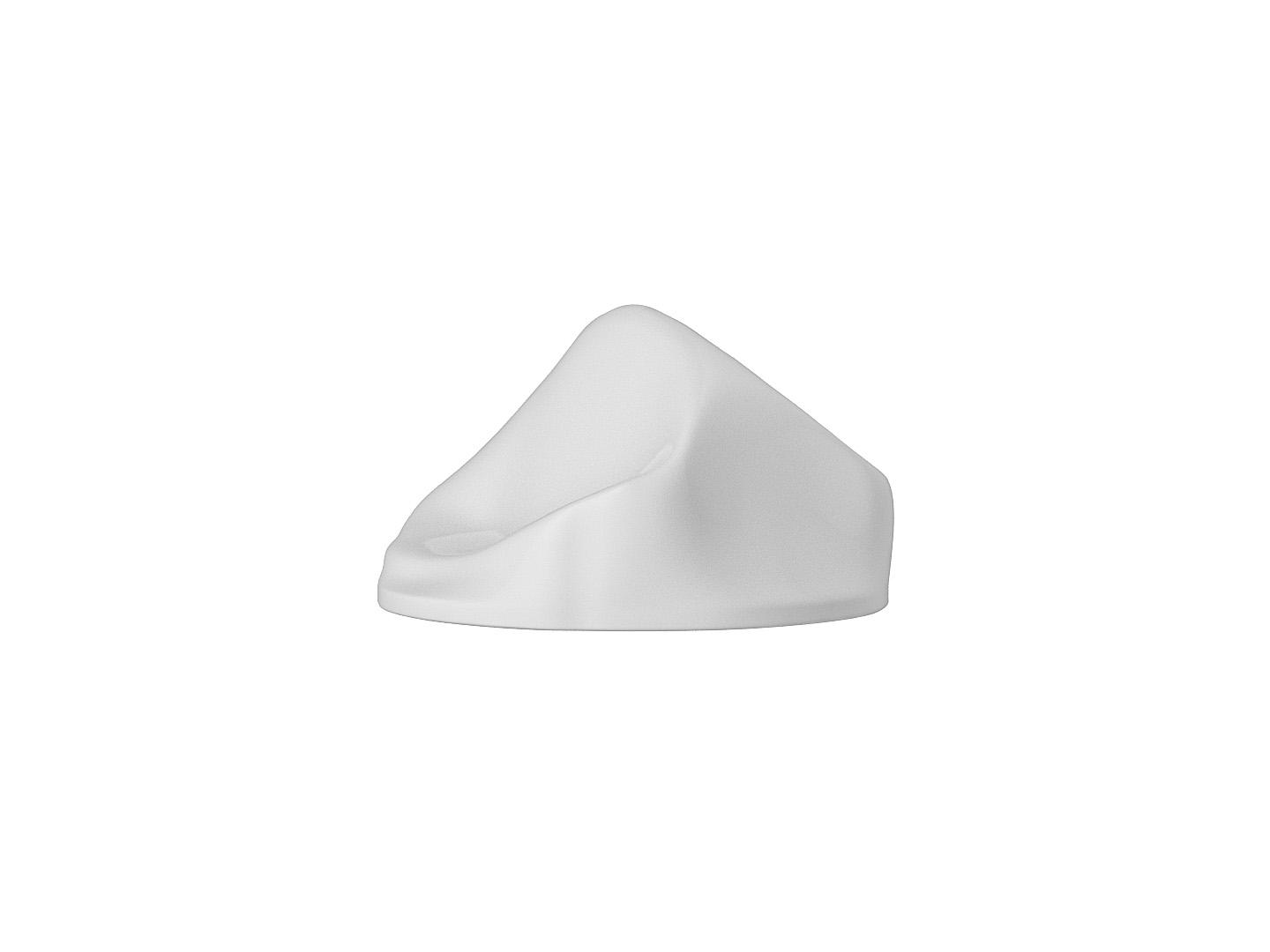 High-speed, non-contact scanning is ideal for sensitive plastic surfaces, such as the insert of a knee implant.