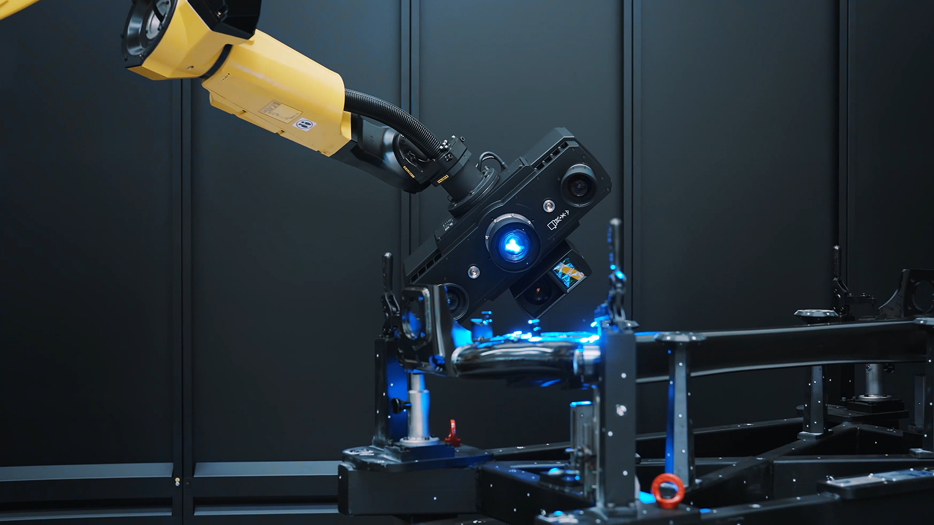 Automated inspection of structual parts