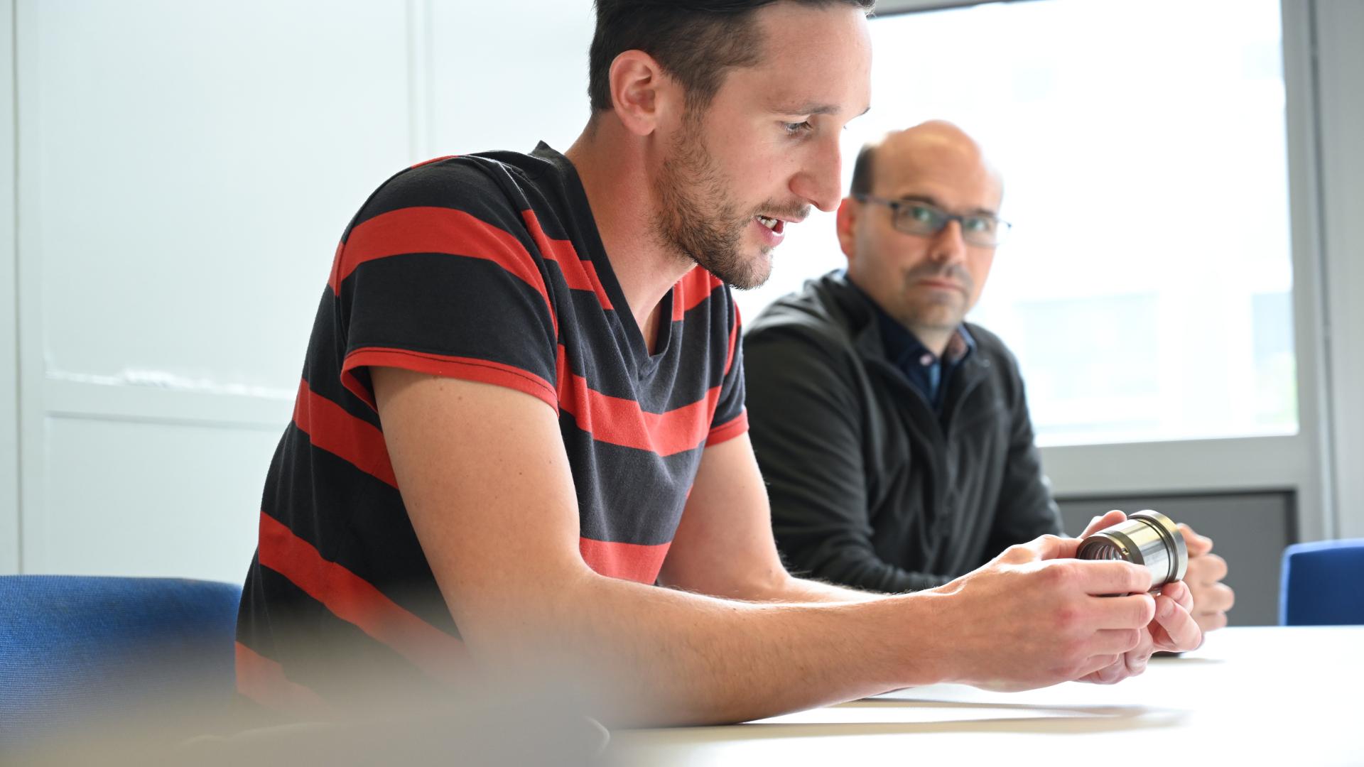 Sebastian Schniepp and Daniel Hübscher also convinced colleagues from other departments to use the closed-loop solution with ZEISS PiWeb