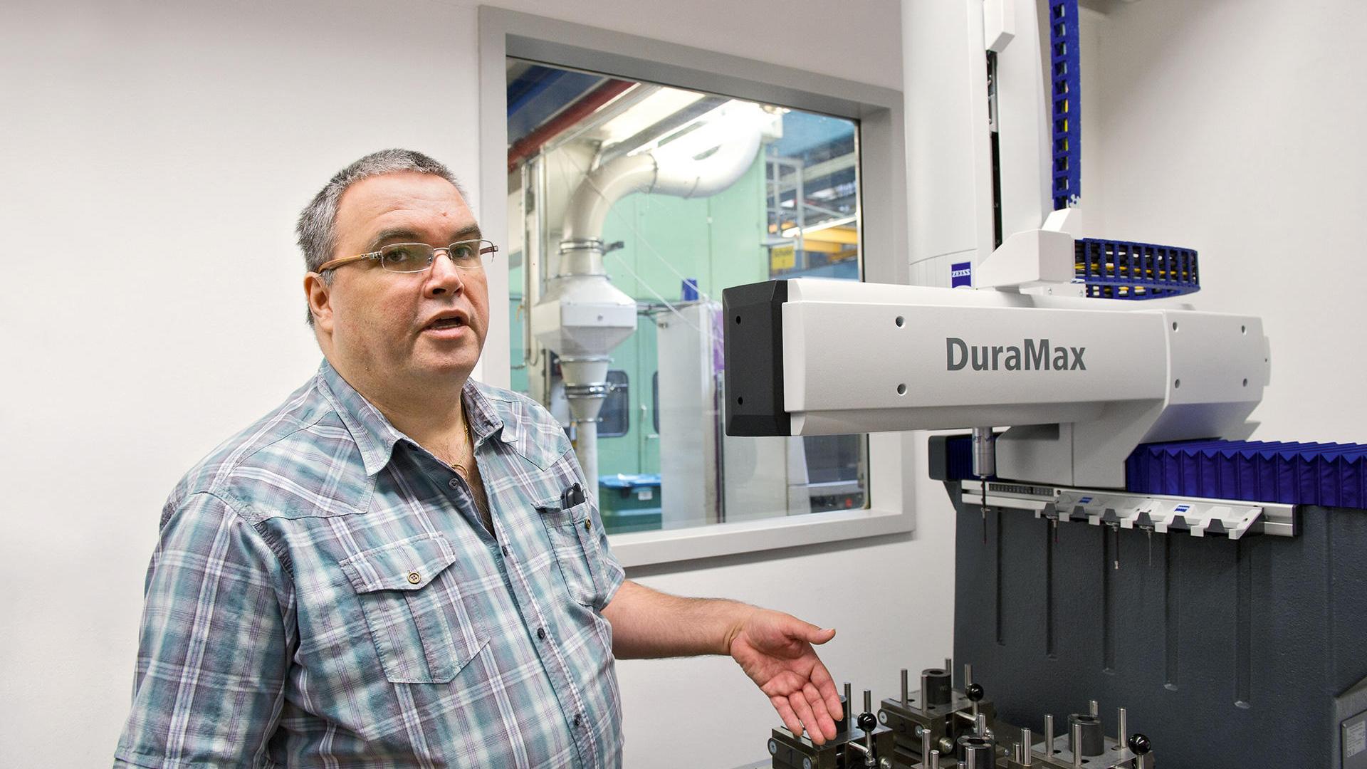 The solution: coordinate measuring technology directly on the shopfloor