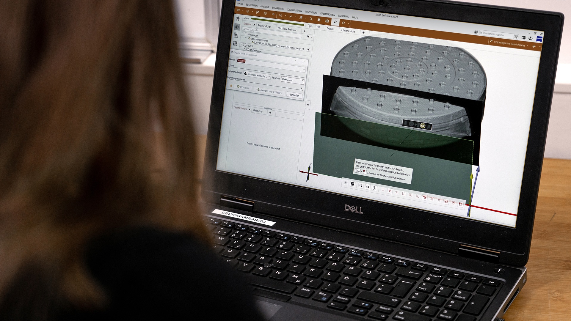 The team of Hansgrohe evaluates the data sets itself in ZEISS INSPECT X-Ray
