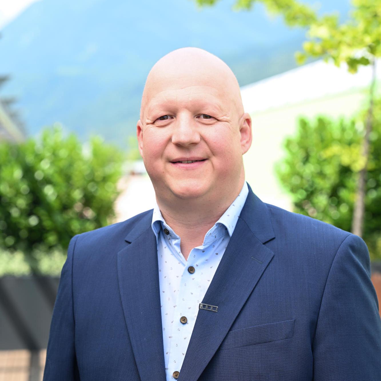 Martin Mühlbacher, Vice President Operations & Site Manager.