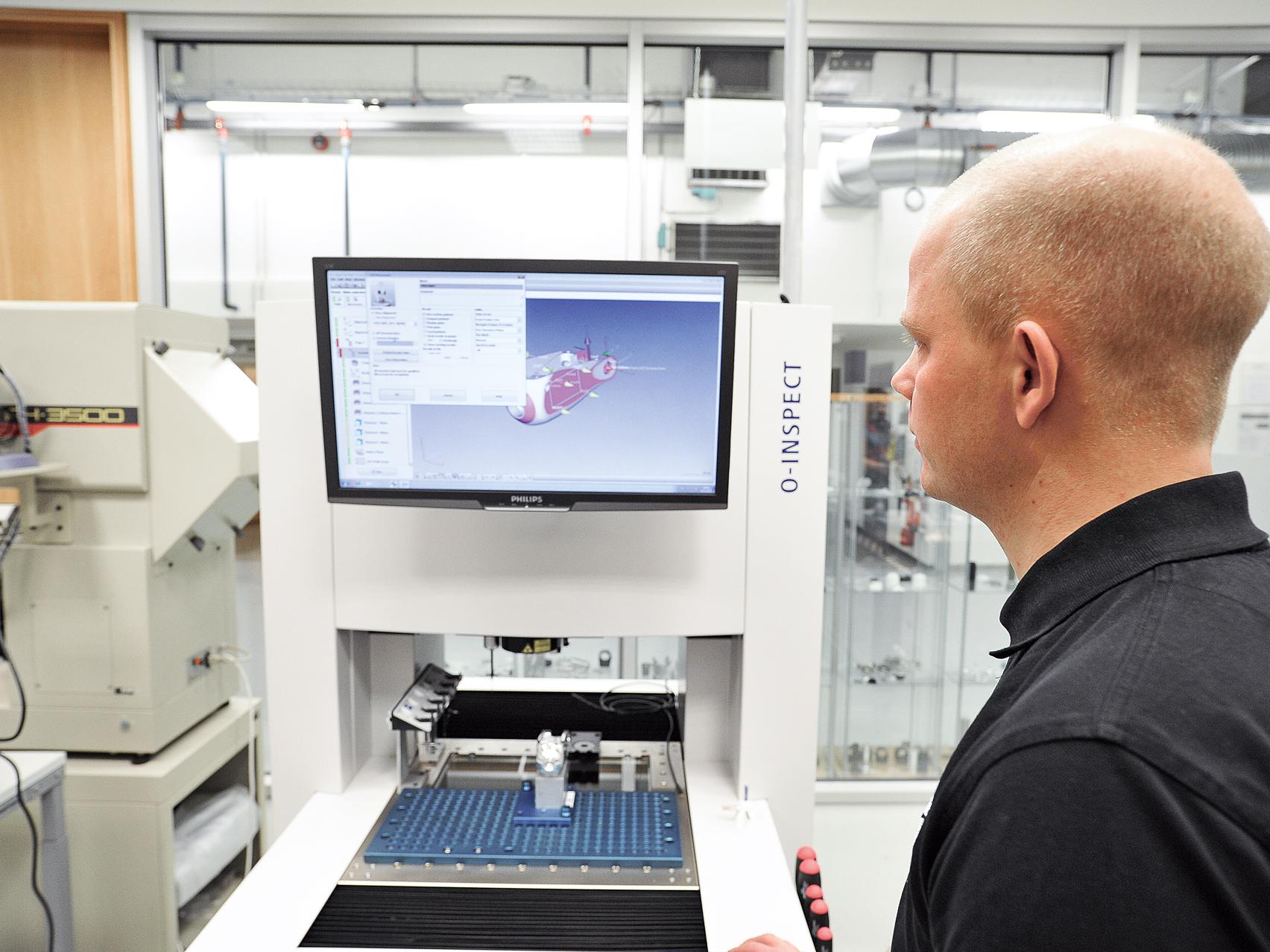 The benefit: production and measurement of complex components