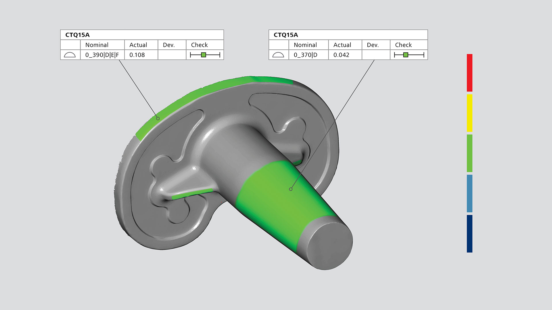 ZEISS INSPECT visualizes data to display the information more clearly