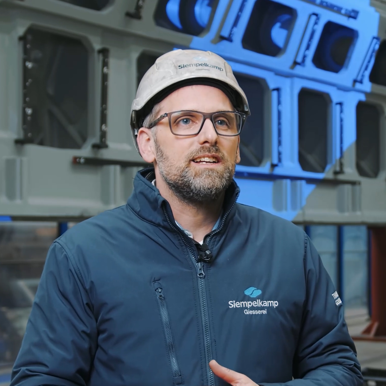 Arndt Merten, Head of the quality department at Siempelkamp Giesserei GmbH 