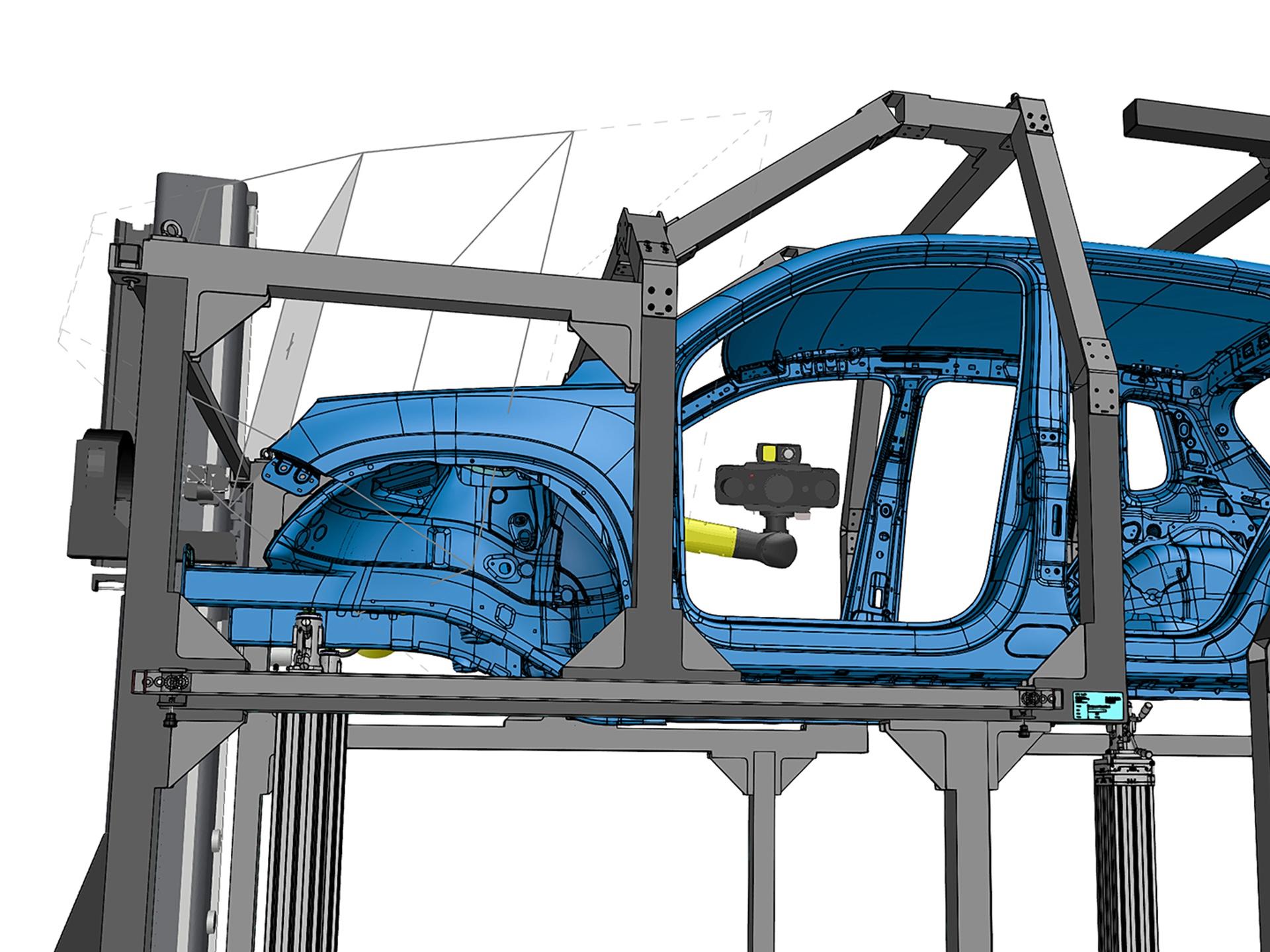 Virtual measuring room