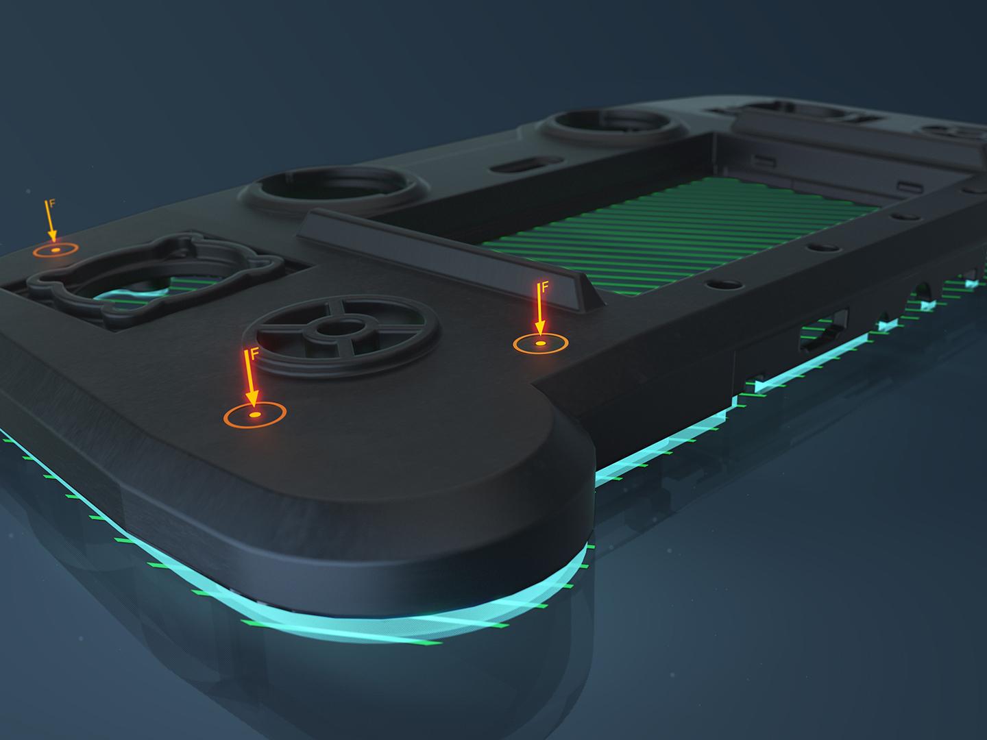 De-Warp – Virtual warp compensation for plastic parts