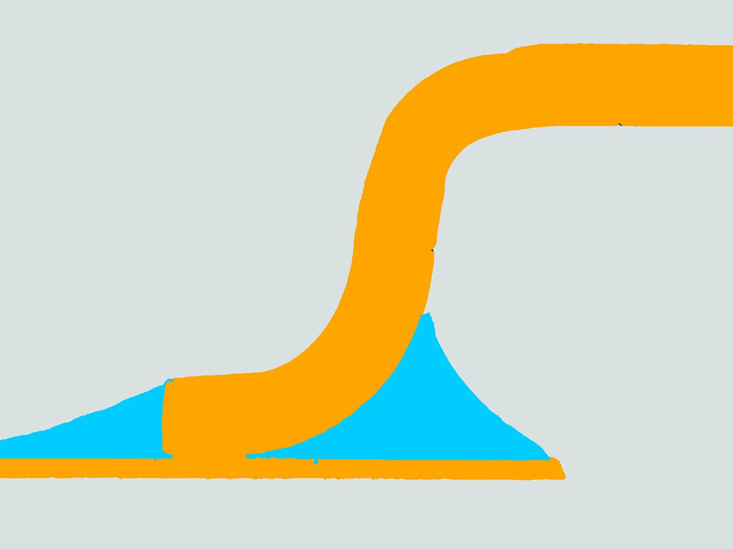 Image segmentation of an IC (integrated controller) in cross-section