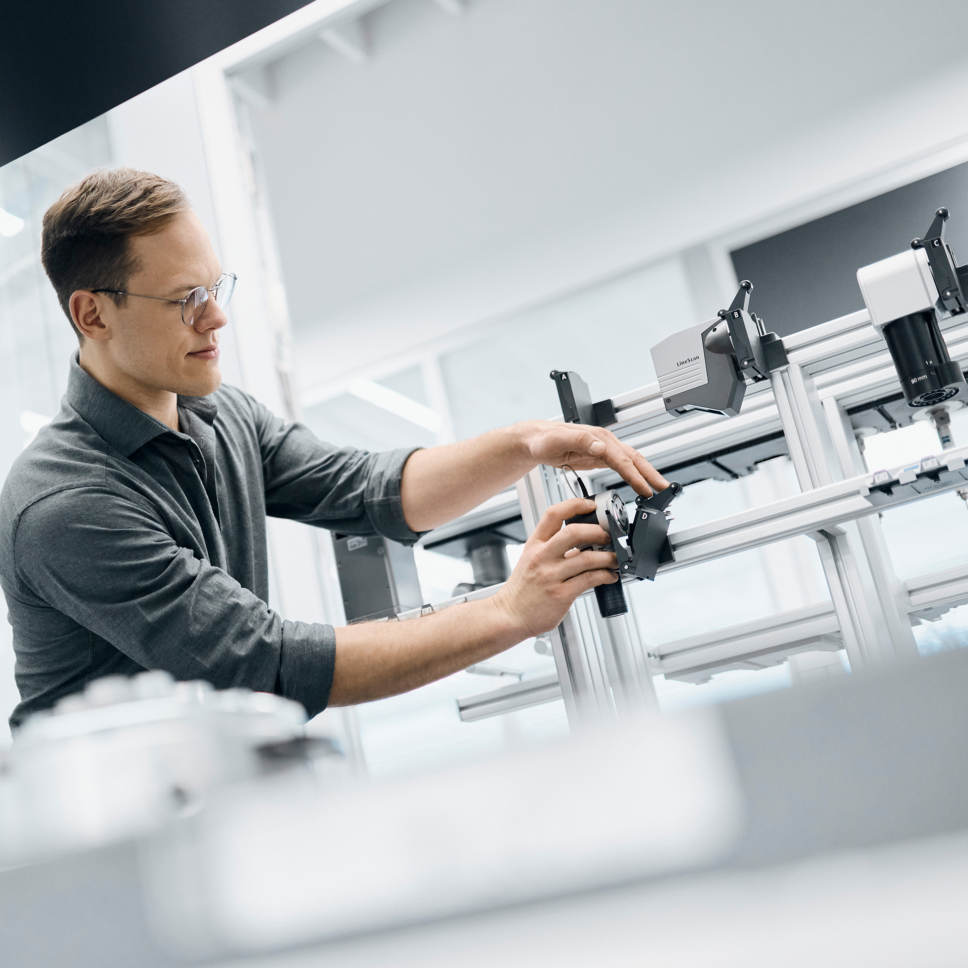Free choice of sensor and extended size selection