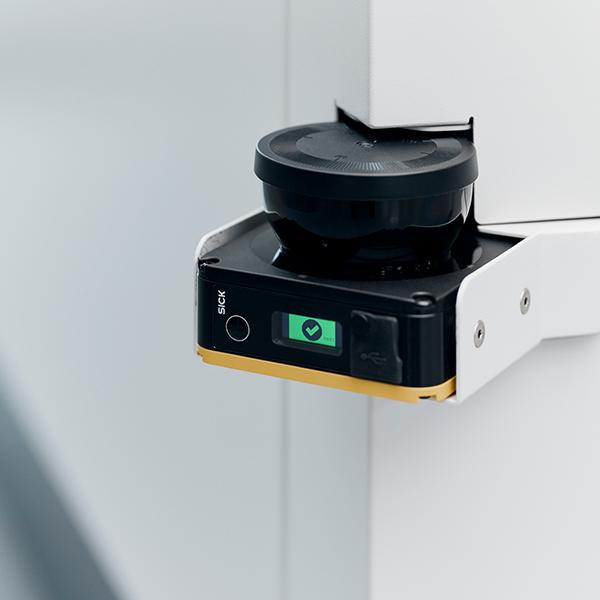 Safety laser scanner and DGUV certification