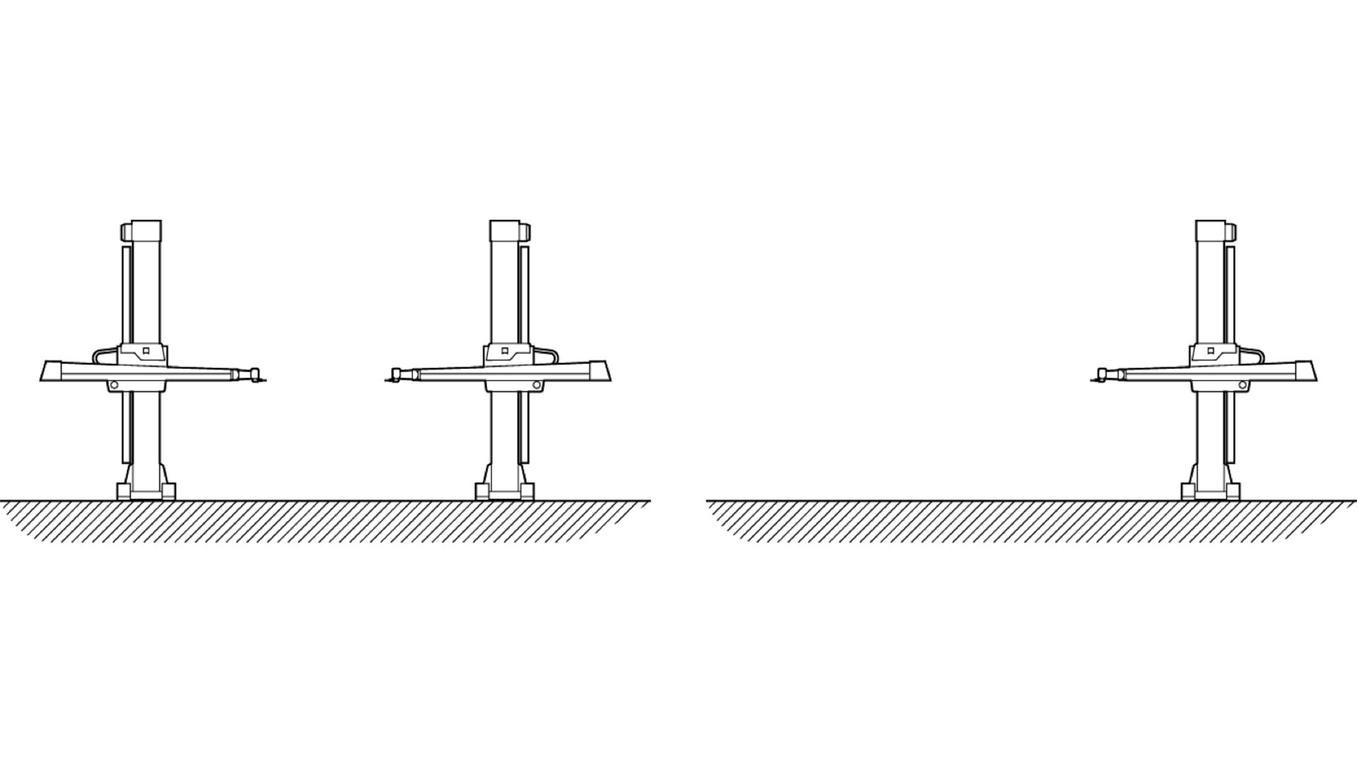 Flush floor installation