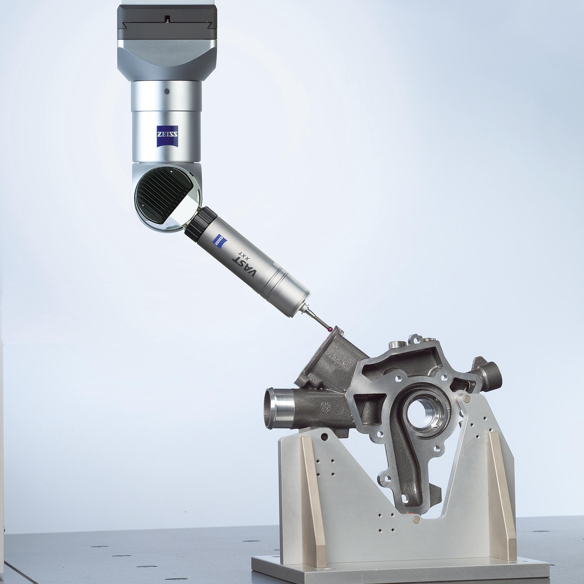 Probe head in combination with ZEISS RDS