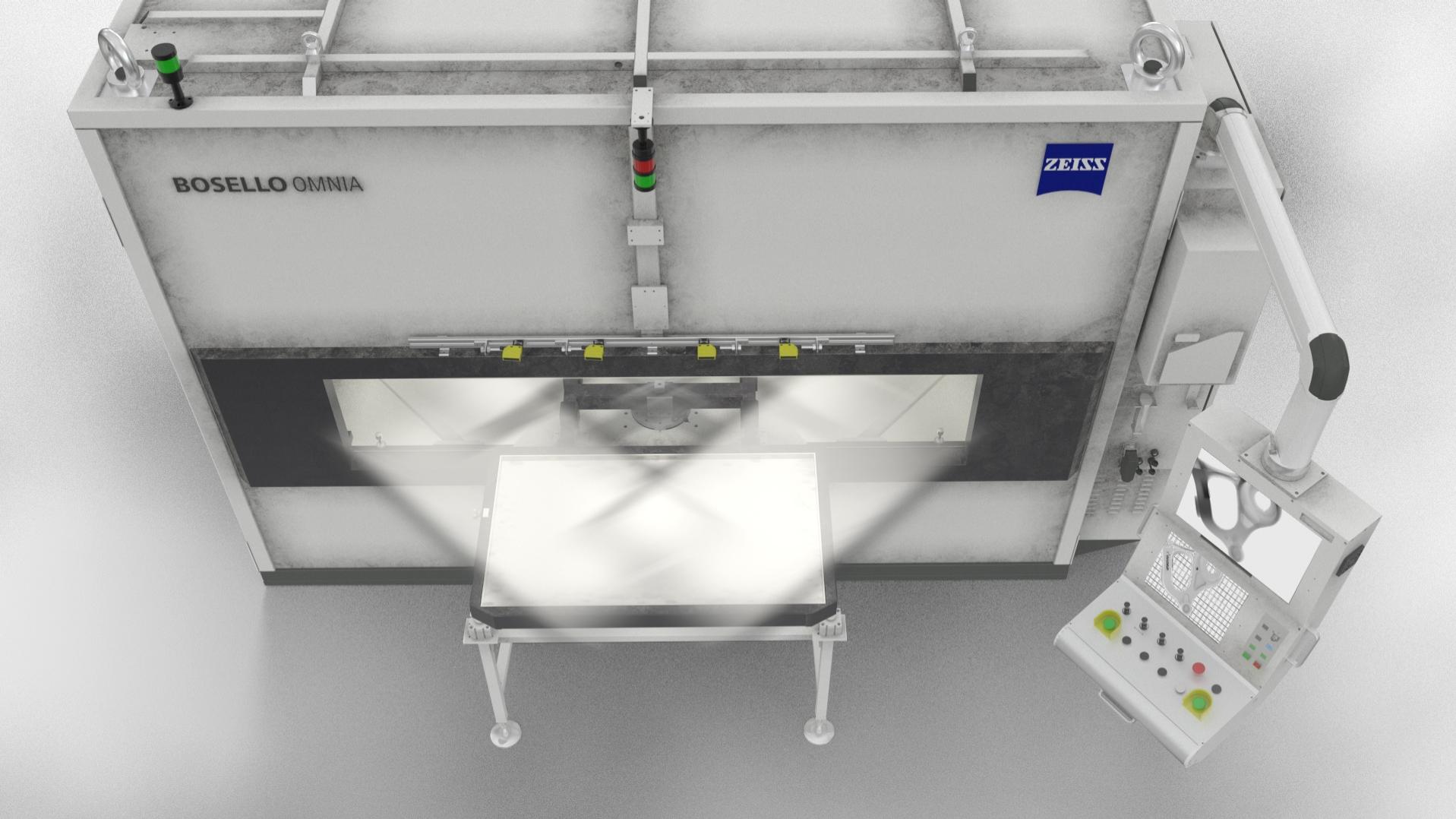 Dual turntable and fixed axes for fast scanning