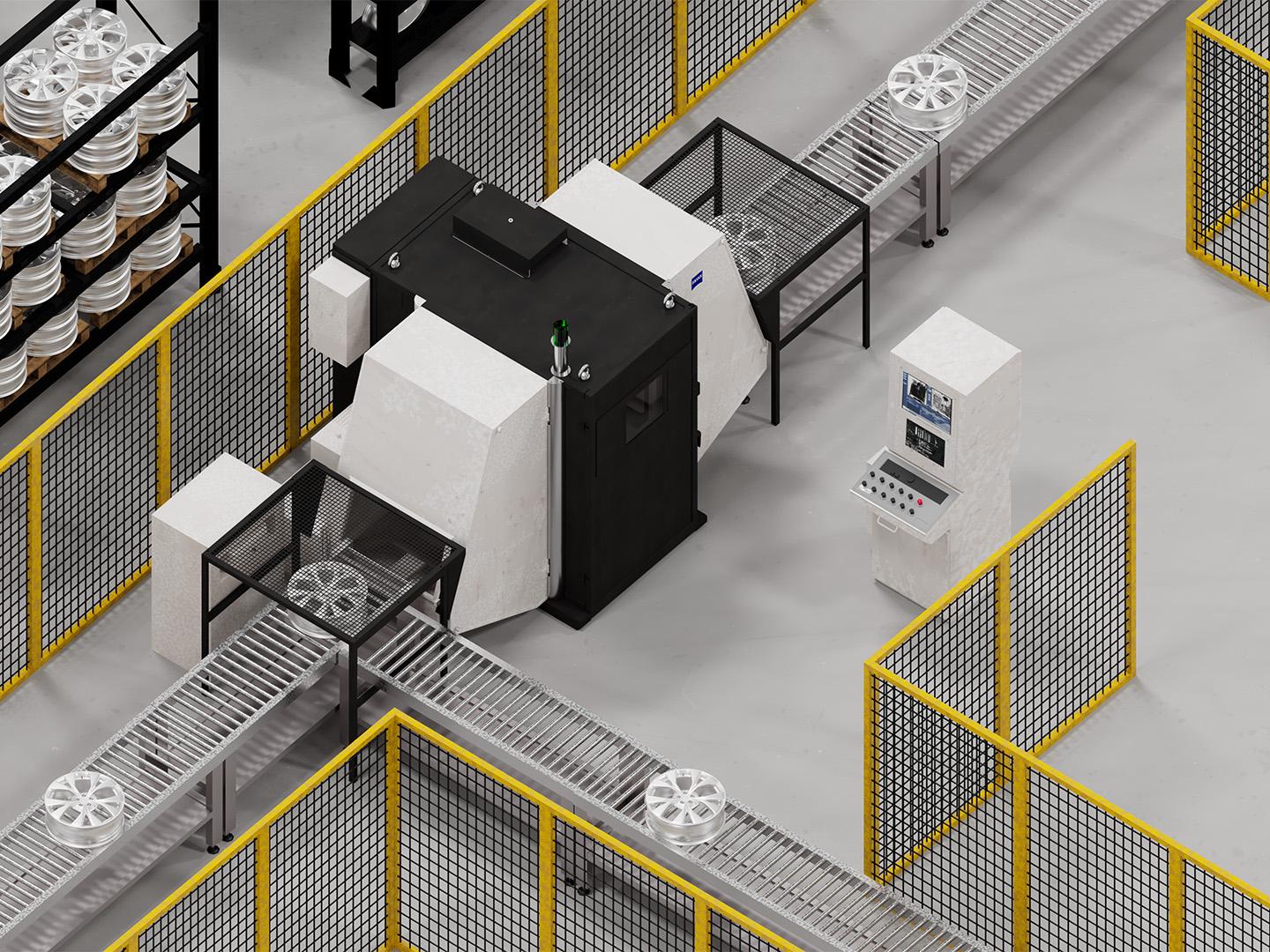 ZEISS BOSELLO WRE Thunder is characterized by its robust and durable construction and is therefore perfectly suited for hard use in harsh production environments.
