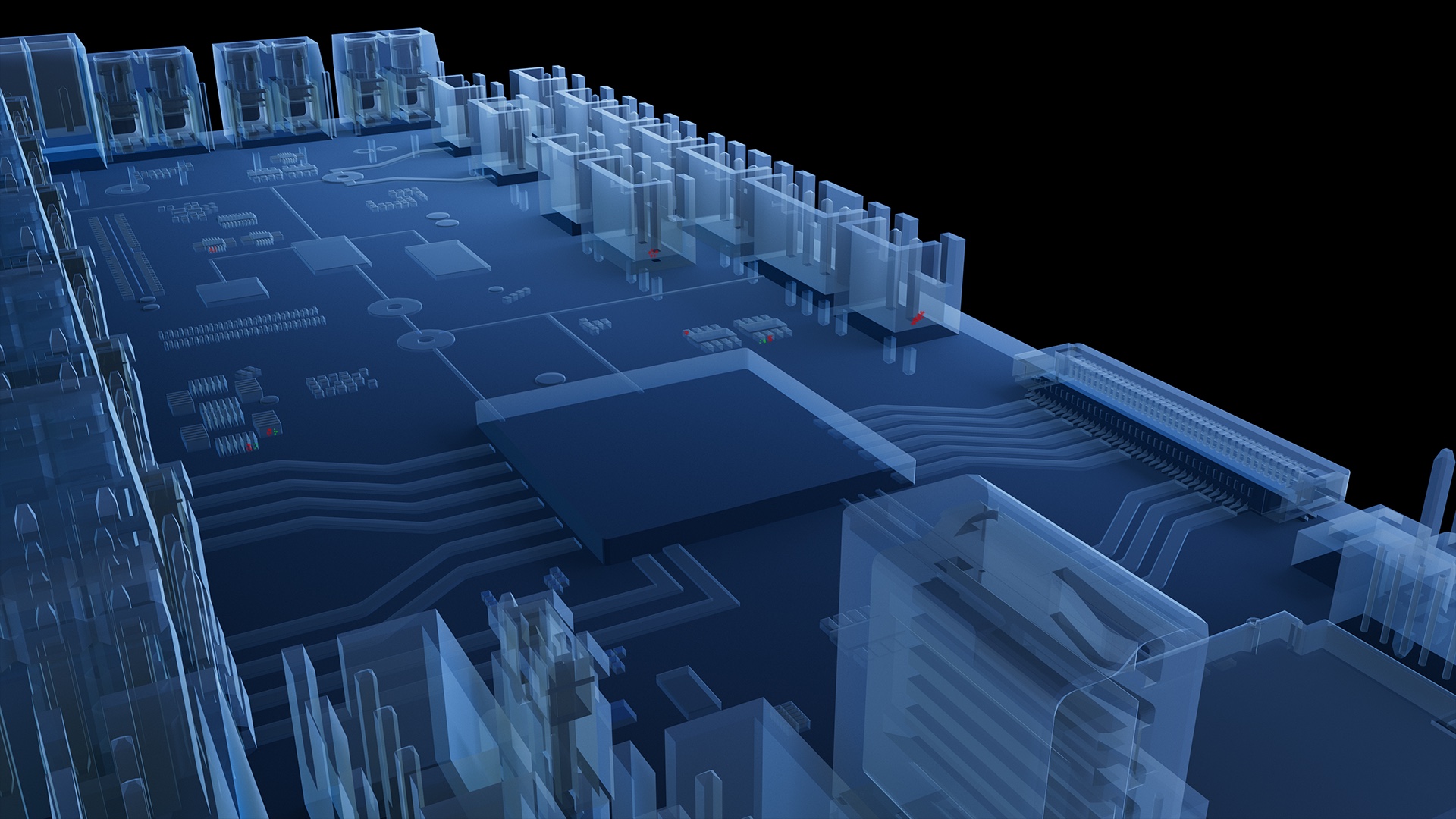 Electronics motherboard
