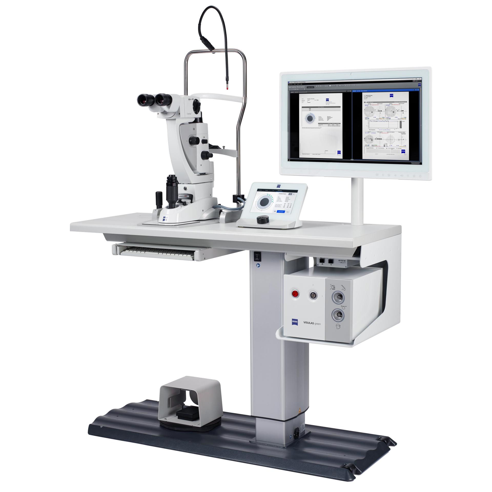Maximize your glaucoma workflow with the ZEISS Selective Laser Trabeculoplasty (SLT) application for the VISULAS green therapeutic laser from ZEISS