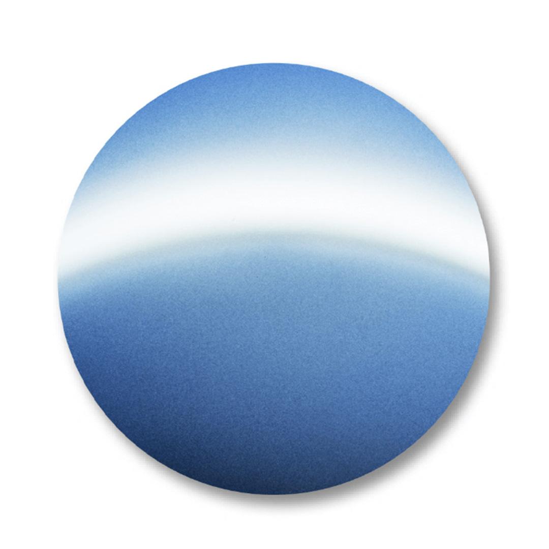 Colour example of the DuraVision Mirror Strong Blue. 
